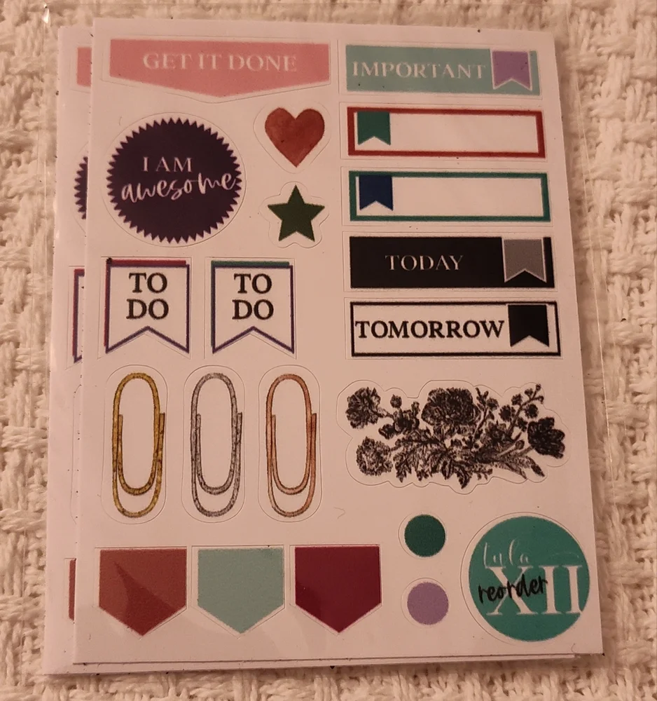 NWT! Tula XII Planner & Accessories